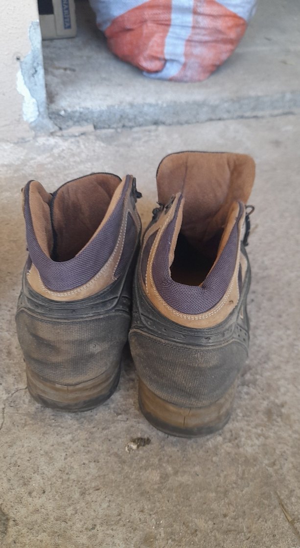 Gri Noktalı Kahverengi Erkek Bağcıklar - Görsel 4