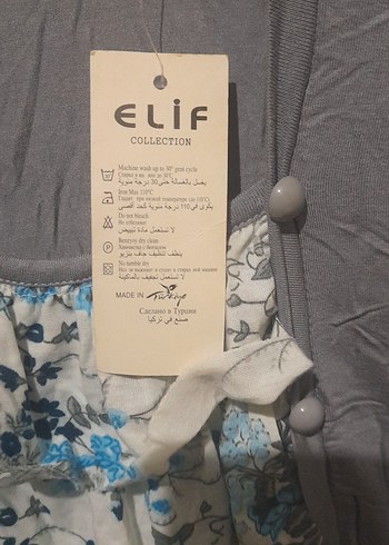 Gri Uzun Kollu Bolero elbise - Görsel 2