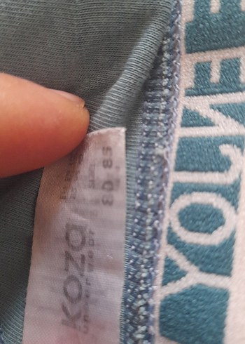 Mavi Baskılı Mini Street Wear Spor Sütyeni - Görsel 3