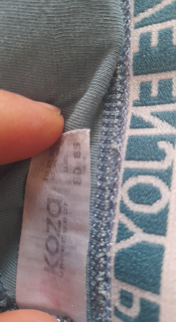 Mavi Baskılı Mini Street Wear Spor Sütyeni - Görsel 3