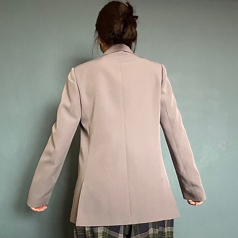 Aker gri ceket blazer