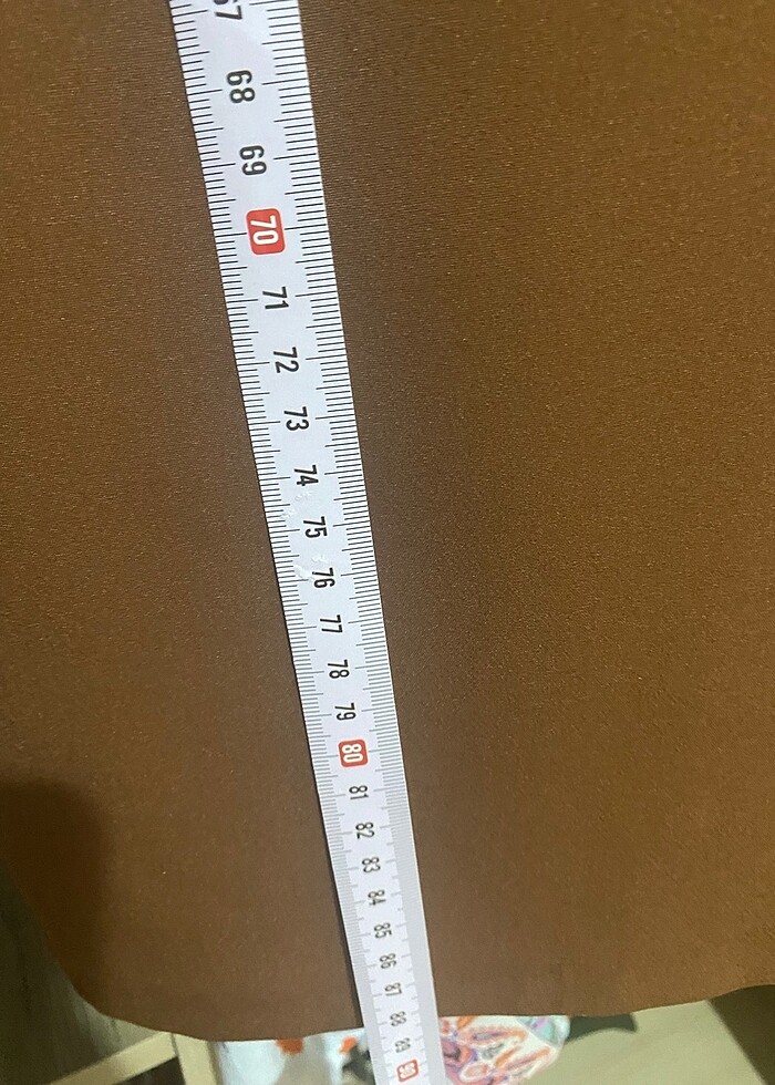 Taba renk elbise - Görsel 5