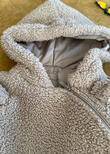 Gri Bebek Erkek Peluş Tulum - Görsel 2