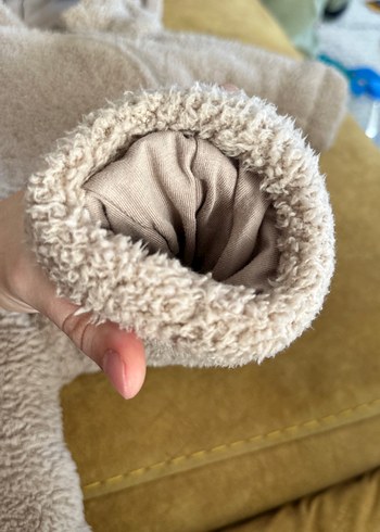 Gri Bebek Erkek Peluş Tulum - Görsel 5