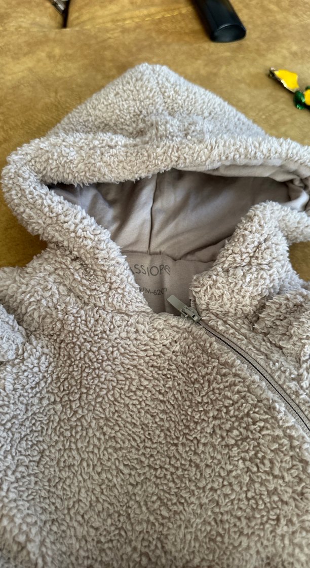 Gri Bebek Erkek Peluş Tulum - Görsel 2