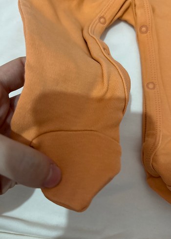 Kahverengi Bebek Uzun Kollu Tulum - Görsel 4