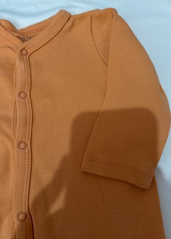 Kahverengi Bebek Uzun Kollu Tulum - Görsel 3