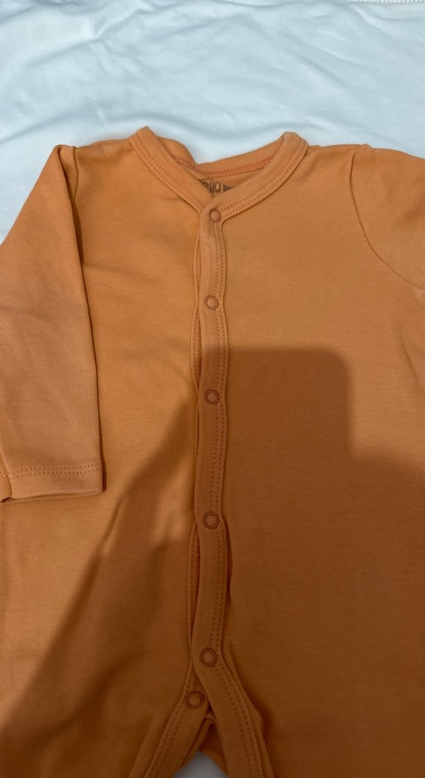 Kahverengi Bebek Uzun Kollu Tulum - Görsel 2