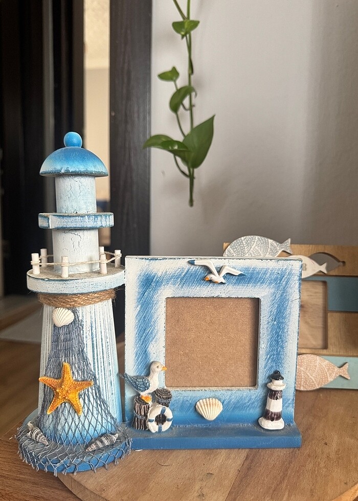 Ahşap deniz temalı çerçeve - Görsel 4