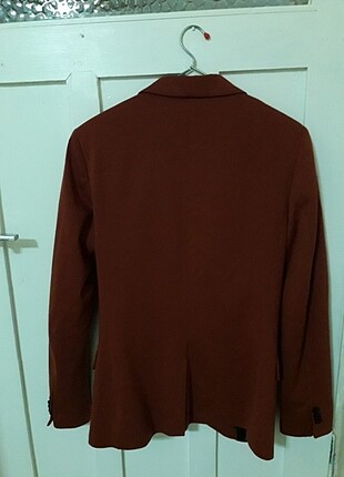Zara Zara kiremit rengi Erkek ceketi