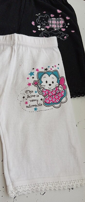 Kız çocuk şort - Görsel 2