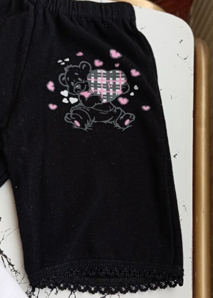 Kız çocuk şort - Görsel 3