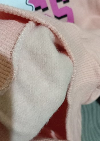 Kız Çocuk Pamuklu Baskılı kışlık eşofman Rahat Kesim - Görsel 16