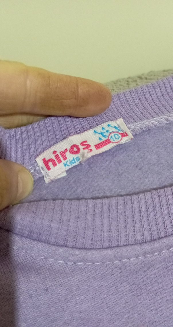 Kız Çocuk Pamuklu Baskılı kışlık eşofman Rahat Kesim - Görsel 3