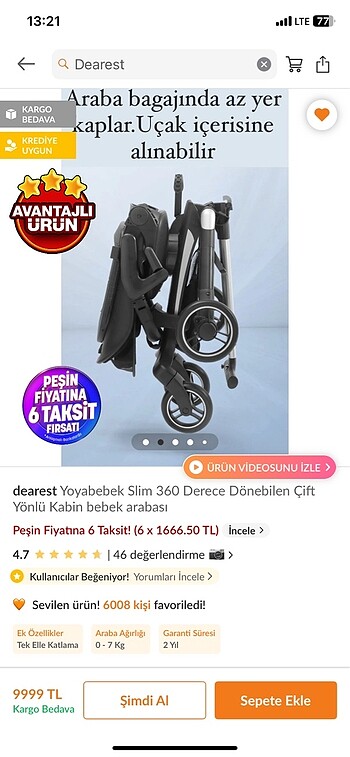 Diğer Bebek arabası