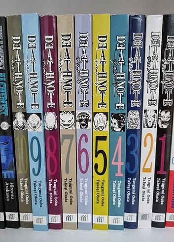 Death Note Ölüm Defteri Cilt 1-10