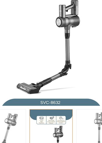 Beden Sinbo SVC-8632 Kablosuz Şarjlı Dikey Süpürge