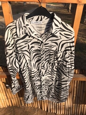 Zebra desen gömlek