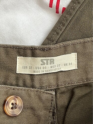 xs Beden Stradivarius Straight Fit Kargo Pantolon