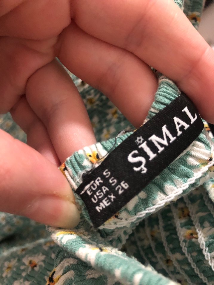 Turkuaz Renkli Bohem Uzun Elbise - Görsel 2