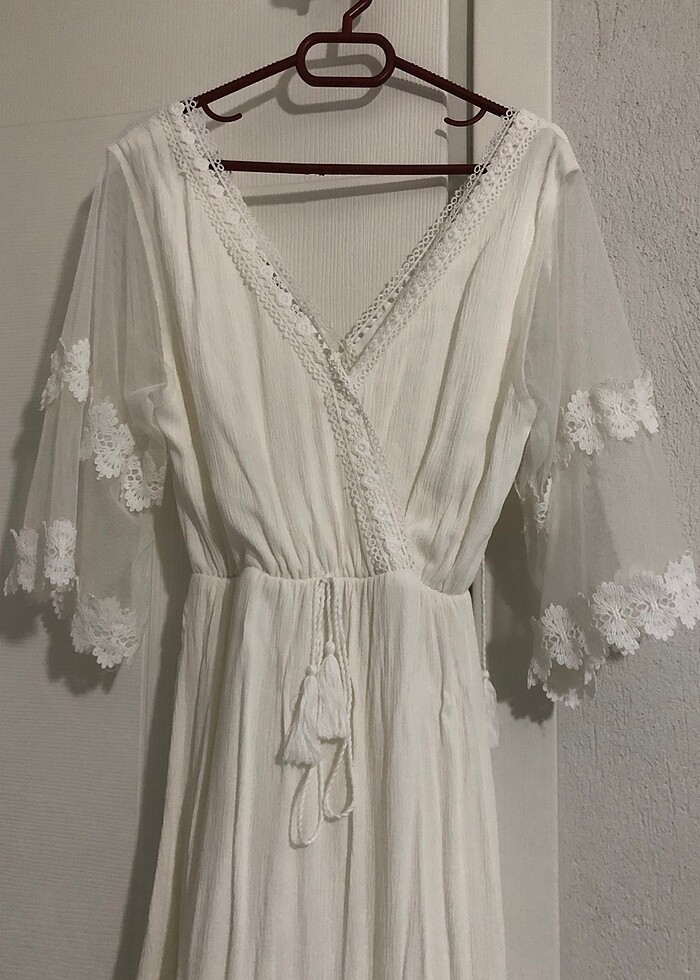 Beyaz elbise (nişan nikah) - Görsel 2