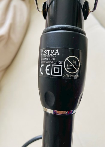  Beden Renk Siyah ASTRA 32 Mm saç maşası