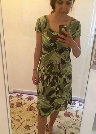 Diğer Yeşil günlük elbise 