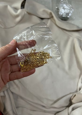 Parlak Altın 2 adet Zincir - Görsel 3