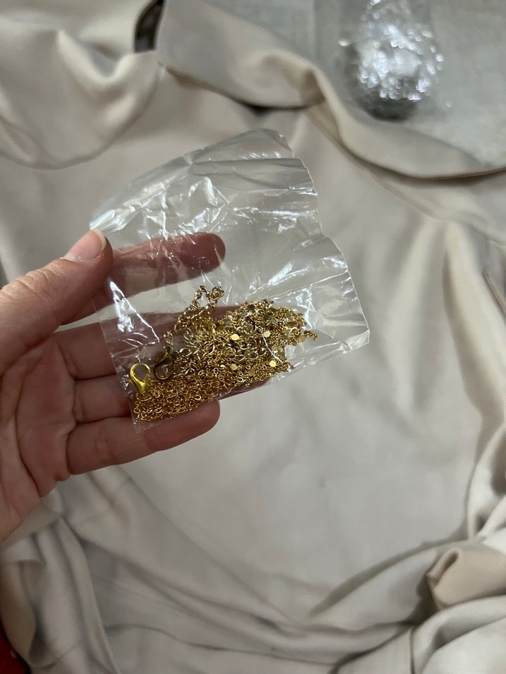 Parlak Altın 2 adet Zincir - Görsel 3