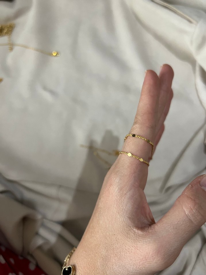 Parlak Altın 2 adet Zincir - Görsel 5