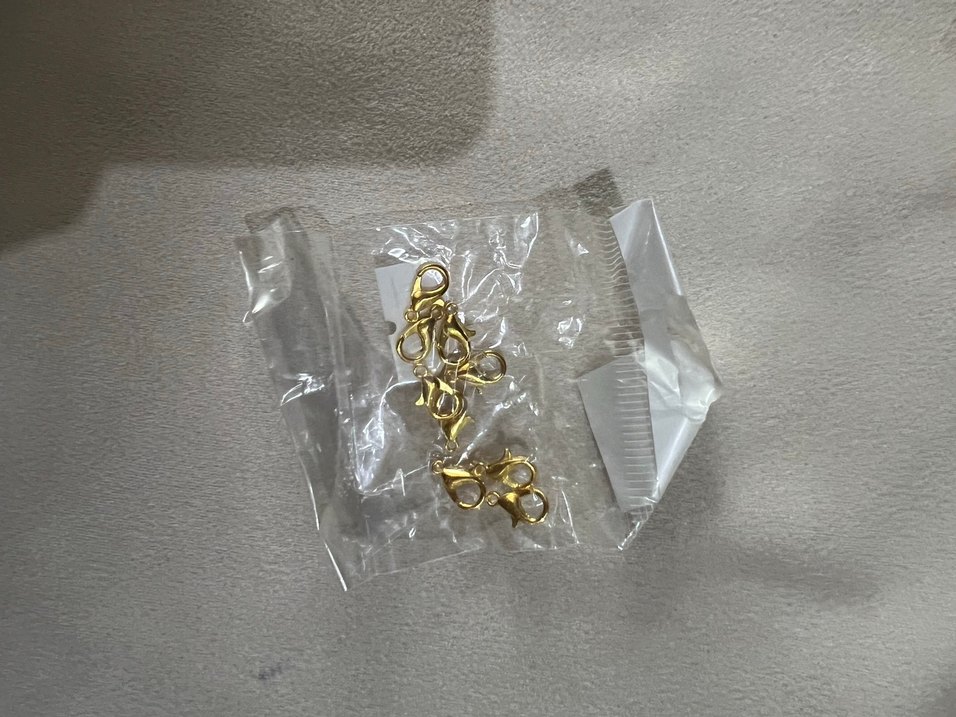 Altın Renkli Kolye Klips - Görsel 2