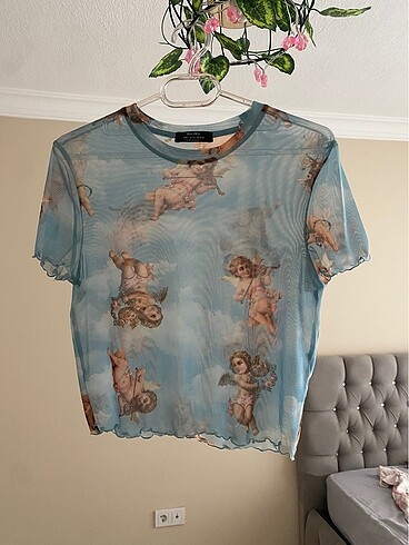 Bershka Melek Desenli Pinterest Tül Üst
