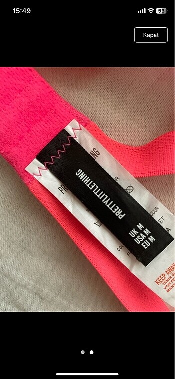 Suwen Pretty Little Thing Dantelli Bralet