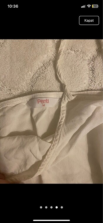 m Beden beyaz Renk Penti pijama