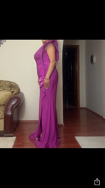 46 Beden Gece elbisesi