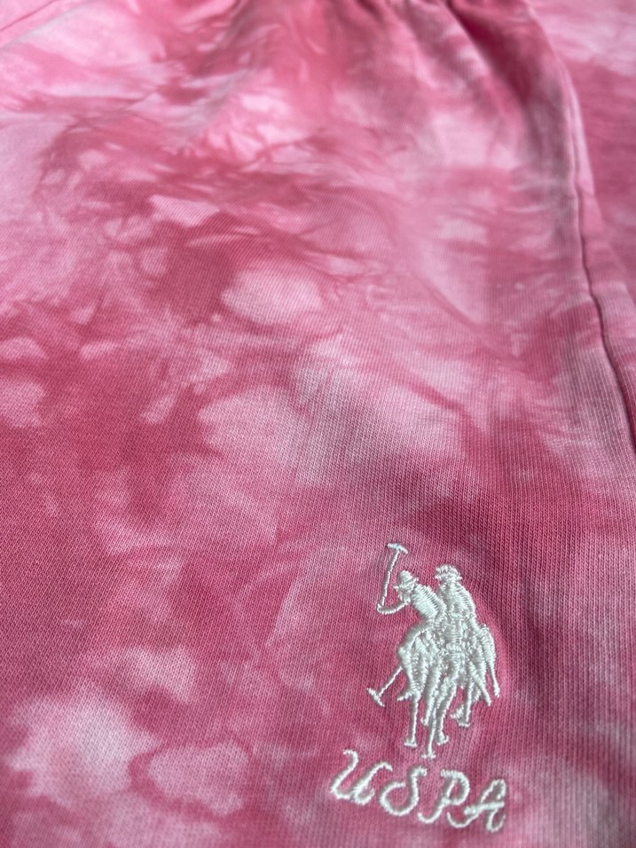 Pembe Tie-Dye Kız Takım USPA - Görsel 4
