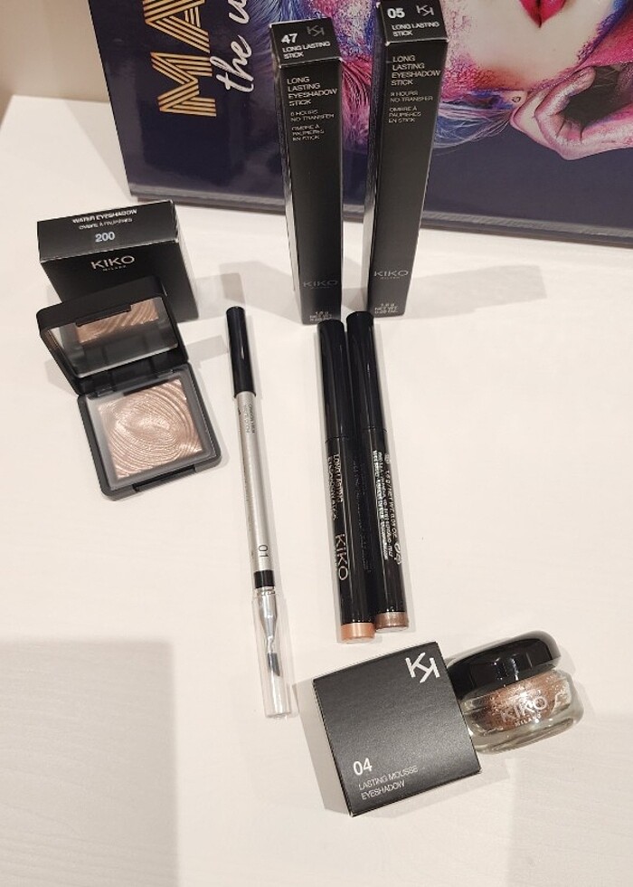 #kiko #far #gözkalemi #ruj #allık - Görsel 4