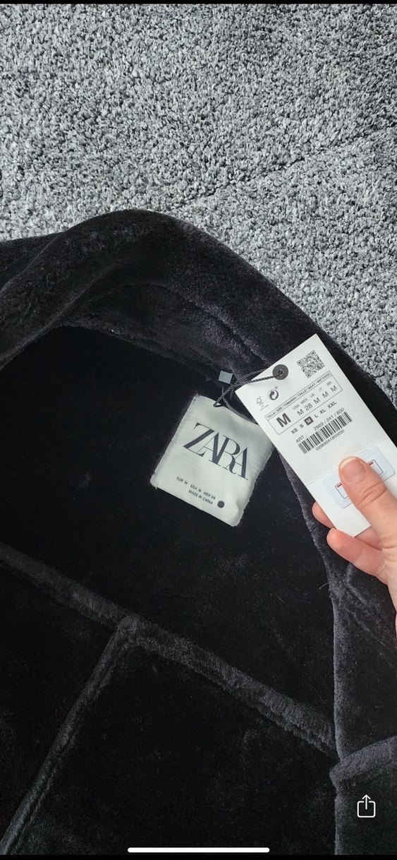 Kürk Detaylı Siyah Deri Biker Ceket - Görsel 3