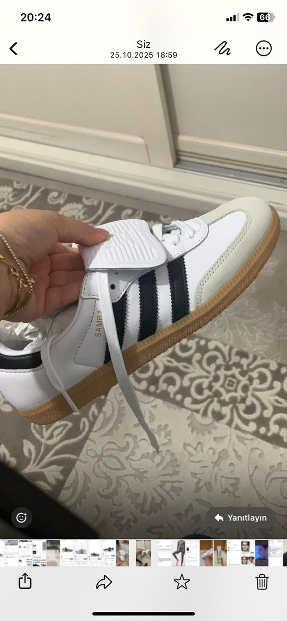 adidas Samba LT Kadın Beyaz Spor Ayakkabı
Renk: Beyaz
Beden: 37 - Görsel 5