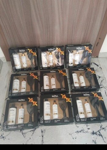 Diğer Wou Milk Therapy Şampuan ve Saç Bakım Seti