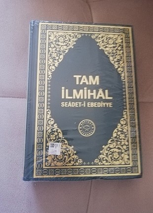 Tam İlmihal Seadet-i Ebediyye kıtabı sıfır jelatinli ürün 