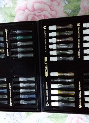 LR Starbox orjinal tester parfüm 20 erkek 24 bayan toplam 44 ad