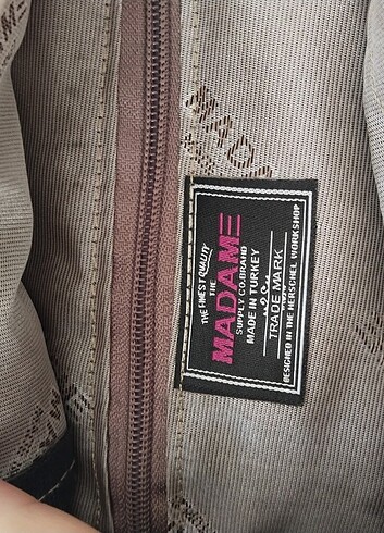 Madame Coco Madame orjinal 10 gözlü sırt çantası çok güzel bir model hediye 