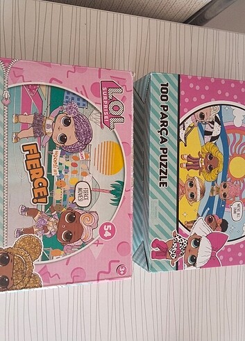 LoL bebek 2li puzzle kutulu
