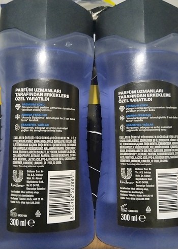 AXE saç vücut yüz duş jeli parfümlü - Görsel 2