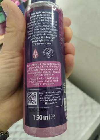 SESU Vücut Bakım Yağları - Görsel 3