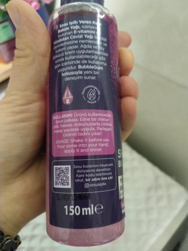 SESU Vücut Bakım Yağları - Görsel 3