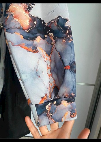 deri detaylı tunik XL ama kalıbı geniştir XXL da giyebilir - Görsel 4