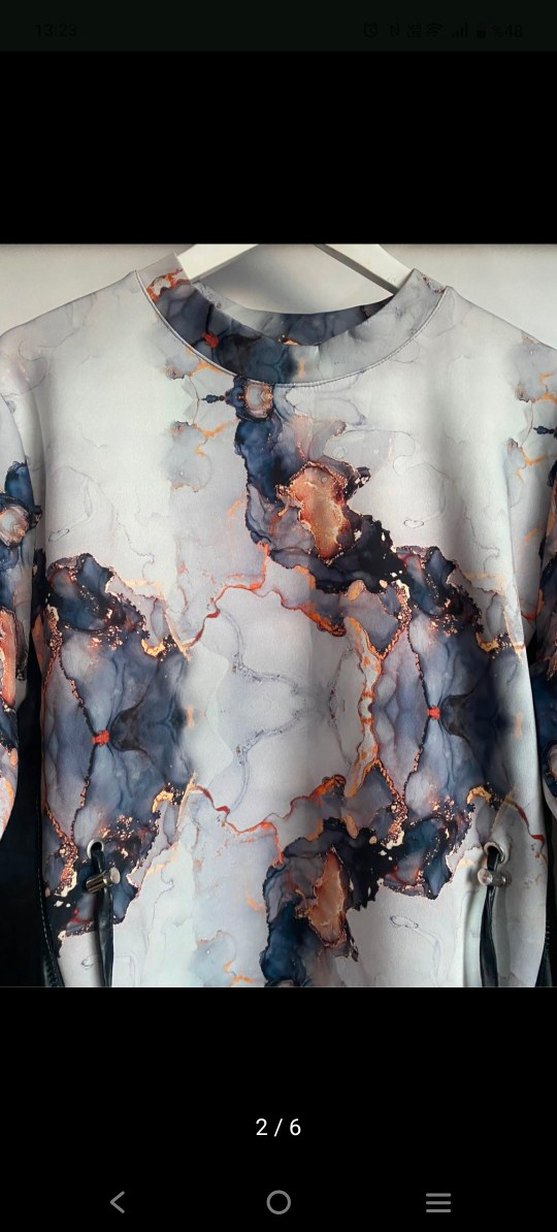 deri detaylı tunik XL ama kalıbı geniştir XXL da giyebilir - Görsel 2