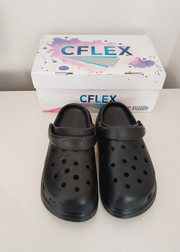 CFLEX Siyah Erkek bayan unisex Kaydırmaz Terlik